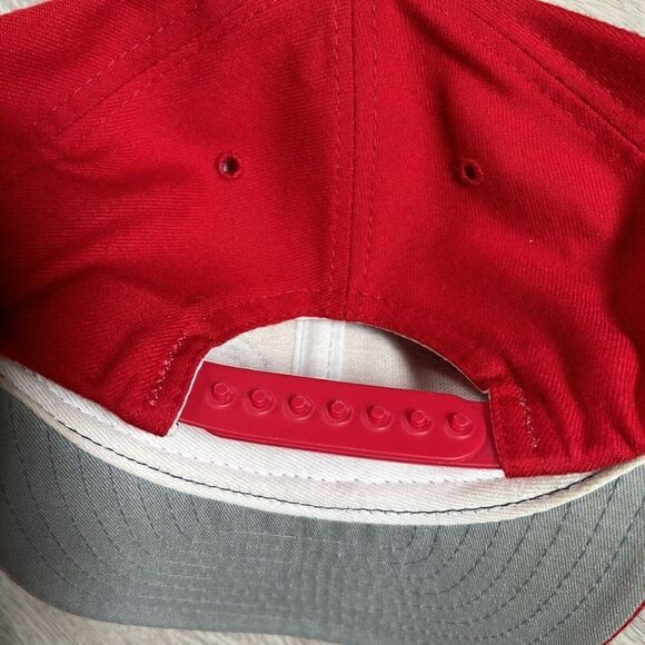 Vintage New Era 1998 Mark McGwire St Louis Cardinals Hat‎ Snapback MLB Red Cap - Picture 2 of 9